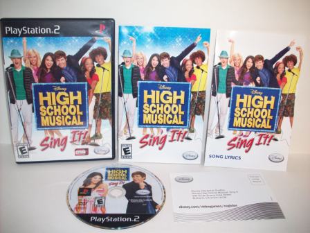 High School Musical: Sing It! - PS2 Game